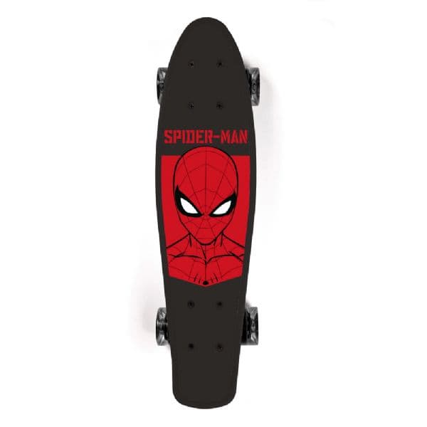 Spiderman Pennyboard svart och rött