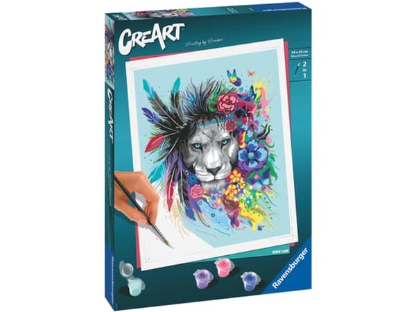 BRIO 11220224 Ravensburger CreArt - Boho Lion