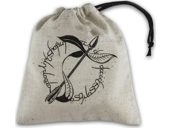 Q-Workshop Basic Elven Pouch Beige og svart