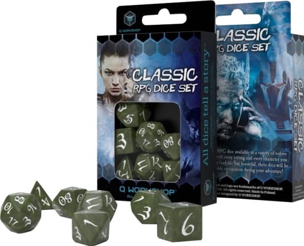 Q-Workshop Classic set Olive-white (108890)