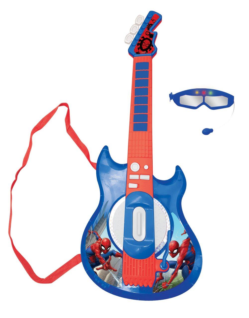 Lexibook - Spider-Man - Electronic Lighting Guitar (K260SP)