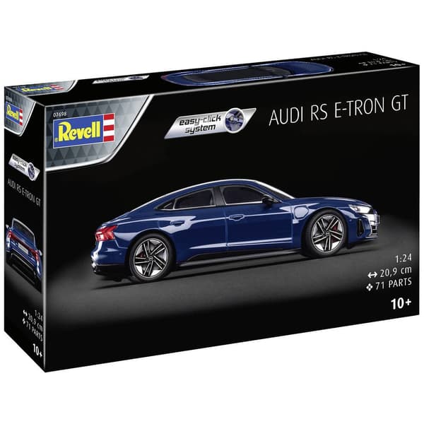 Revell 07698 easy-click Audi e-tron GT Bilmodell byggsats 1:24