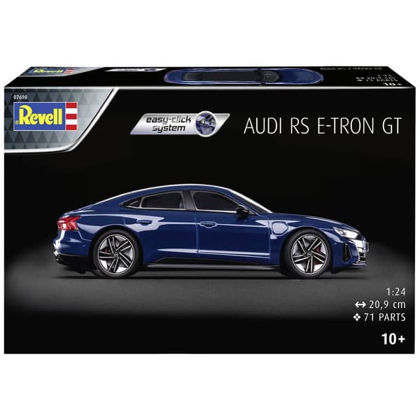 Revell 07698 easy-click Audi e-tron GT Bilmodell byggsats 1:24