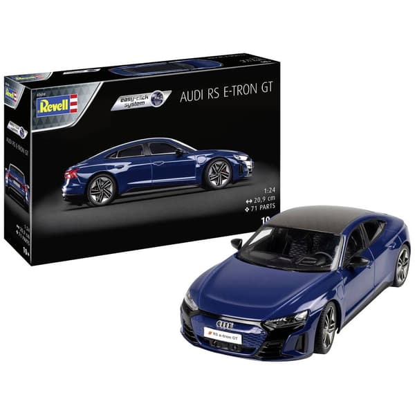 Revell 07698 easy-click Audi e-tron GT Bilmodell byggsats 1:24
