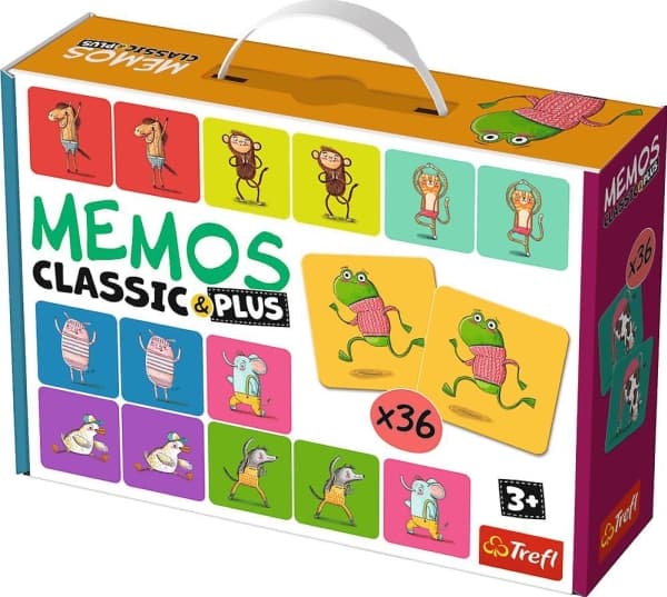 Memos classic & plus Movement and Sound game Trefl 02271