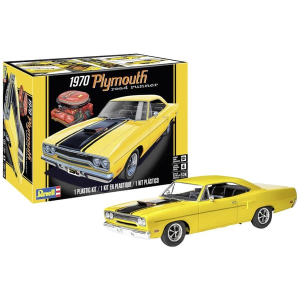Revell 14531 1970 Plymouth Road Runner Bilmodell byggsats 1:24