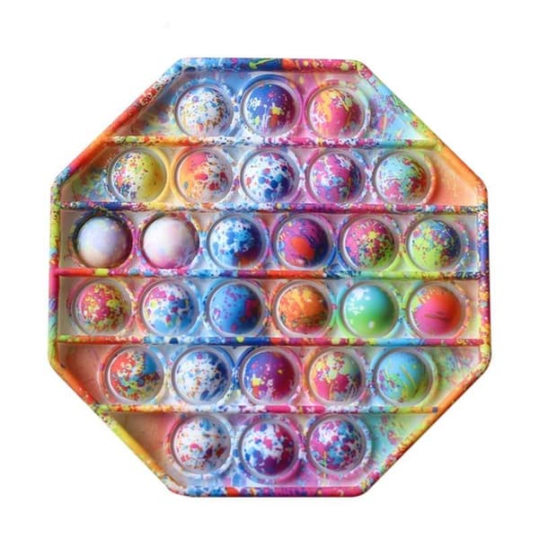 Speciell kamouflage Popit Fidget Pop It - CE Godkänd 3st färger