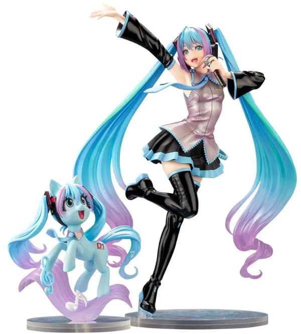 My Little Pony feat. Hatsune Miku Bishoujo PVC-staty 1/7 Hatsune Miku Pony 22 cm
