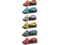 Pikkukuva 5 / 5: BBURAGO 18-31404, Raskaan kuljetusrekan pienoismalli, Esikoottu, 1:43, Ford Focus ST, 2 kpl, Vihreä