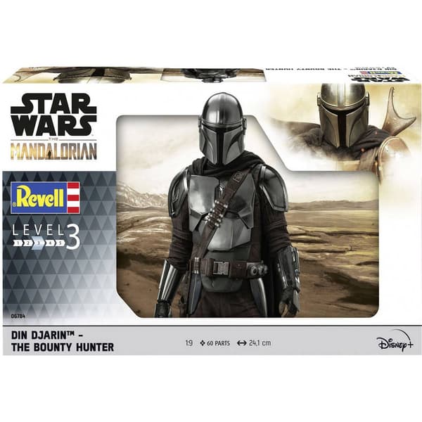 Revell 06784 The Mandalorian: The Bounty Hunter Science Fiction byggsats 1:9