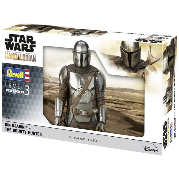 Revell 06784 The Mandalorian: The Bounty Hunter Science Fiction byggsats 1:9