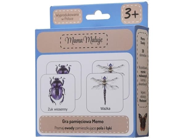 Mamma maler Memo Insekter
