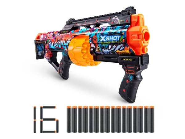 X-Shot Skins Last Stand Dart Blaster (16 Darts)