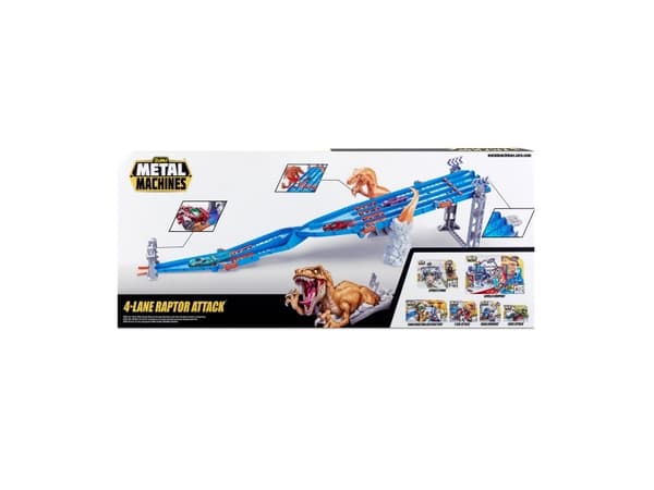 Zuru Metalmash METAL MACHINES banesett med bil Lane Madness Series 1 6740