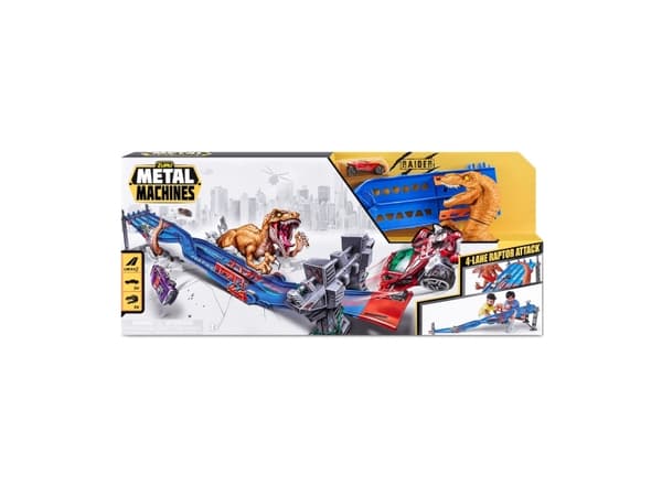 Zuru Metalmash METAL MACHINES banesett med bil Lane Madness Series 1 6740
