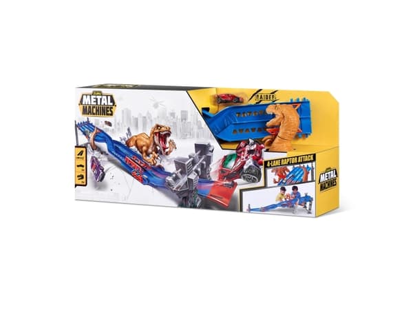 Zuru Metalmash METAL MACHINES banesett med bil Lane Madness Series 1 6740
