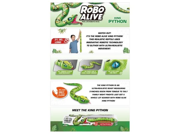Robo Alive 7169, 3 År, Multifärg, Plast
