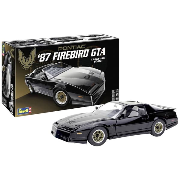 Revell 14535 1987 Pontiac Firebird GTA Bilmodell byggsats 1:16