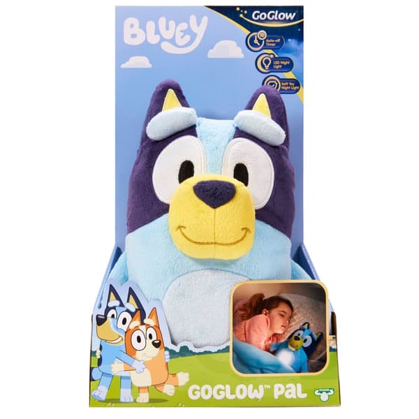 Bluey - Kids Light Up Bedtime Pal  Soft toy night light - (10045)