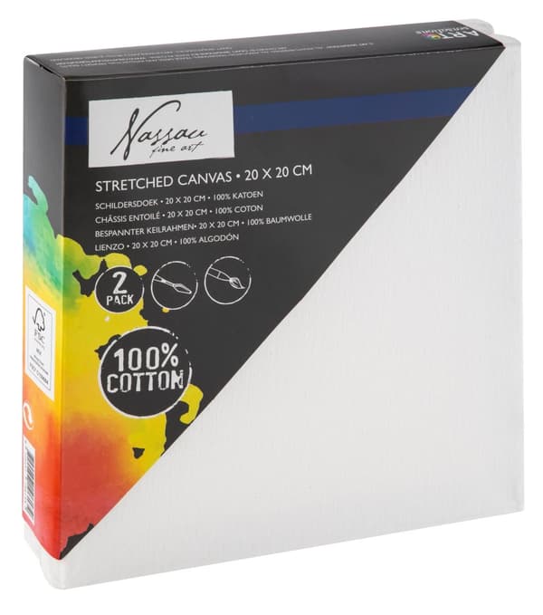 Nassau - Canvas 20x20cm (Packed by 2) - (K-AR1000/GE)