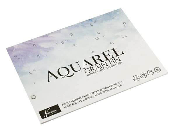 Nassau - Paper Pad Aquarel A3 20 Sheet - (K-AR0310/GE)