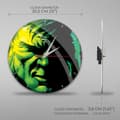 Miniatyrbild 2 av 4: Marvel Hulk analog väggklocka