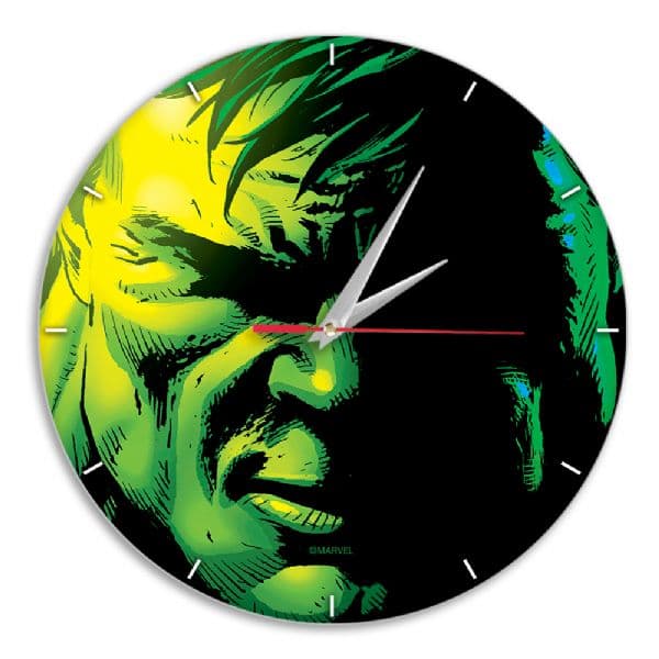 Marvel Hulk analog väggklocka