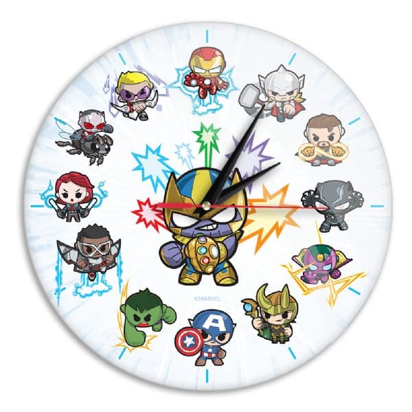 Marvel Avengers Mini analog väggklocka
