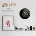 Miniatyrbild 4 av 4: Harry Potter Hogwarts analog väggklocka