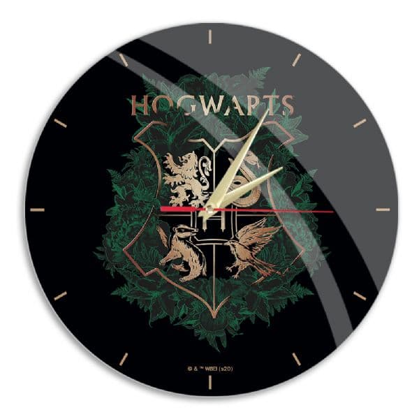 Harry Potter Hogwarts analog väggklocka