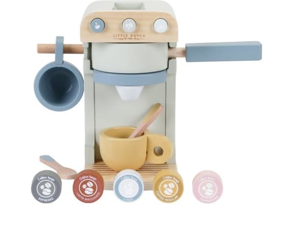 Little Dutch coffee machine, play set, pastel