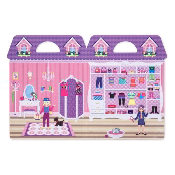 Melissa and Doug - Reusable Puffy Stickers - Dress-Up - (12195)