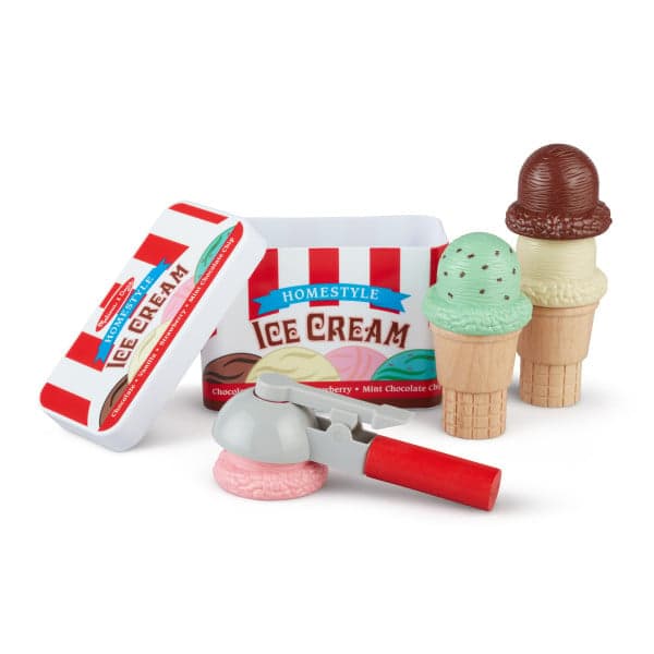 Melissa and Doug - Scoop  Stack Ice Cream Cone Playset - (4087)