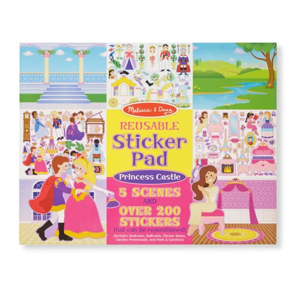 Melissa and Doug - Reusable Sticker Pad - Princess Castle - (14306)