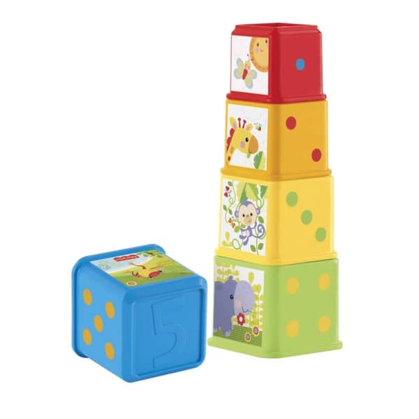 Fisher-Price - Stack  Explore Blocks (CDC52)