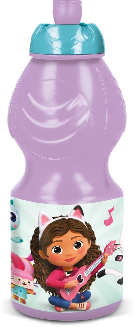 Euromic - Sports Water Bottle 400 ml. - Gabbys Dollhouse (088808719-21232)