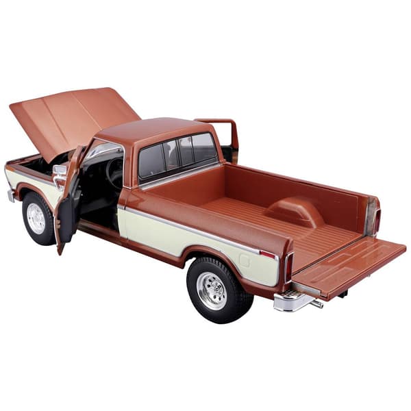 Maisto Ford F150 Pick-Up 1979, braun/crème 1:18 Modellbil