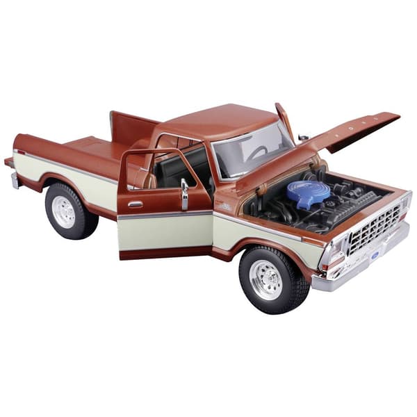 Maisto Ford F150 Pick-Up 1979, braun/crème 1:18 Modellbil