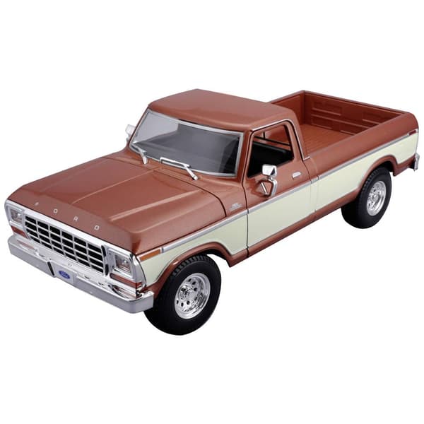 Maisto Ford F150 Pick-Up 1979, braun/crème 1:18 Modellbil