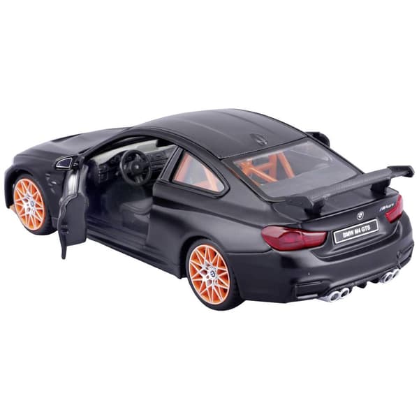 Maisto BMW M4 GTS, mattschwarz 1:24 Modellbil
