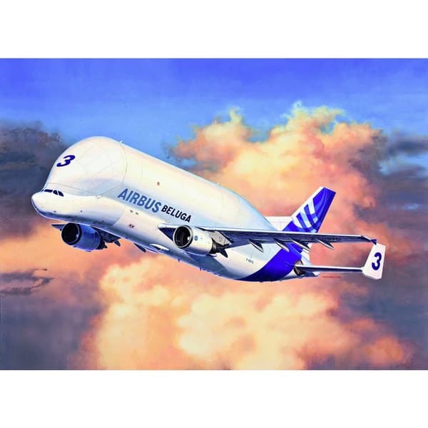 Revell 03817 Airbus A300-600ST Beluga Flygmodell byggsats 1:144