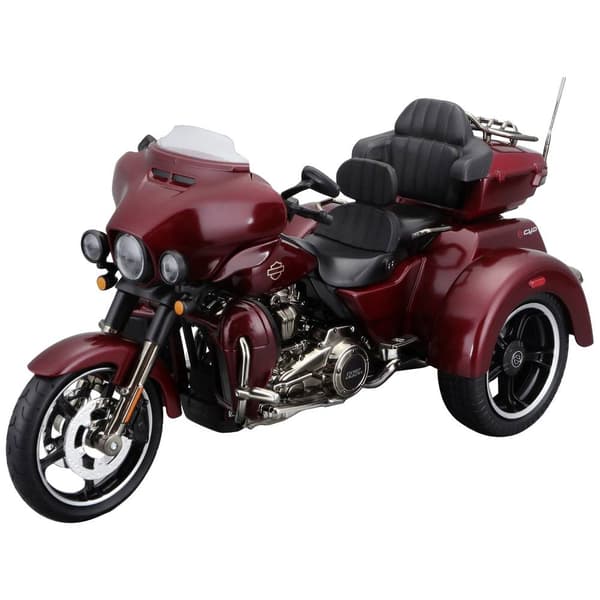 Maisto CVO Tri-Glide 2021, Rot 1:12 Modellbil