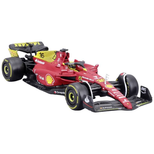 Bburago F1 Ferrari F1-75 2022, Leclerc 1:24 Modellbil