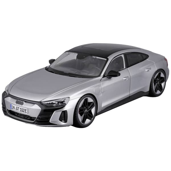 Bburago Audi RS e-tron GT 2022, silber 1:18 Modellbil