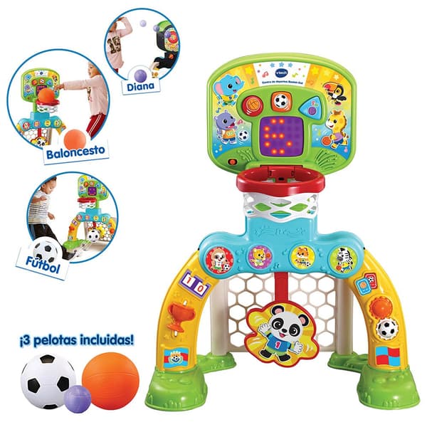 Vtech Basket-goal Sports Center Flerfarvet