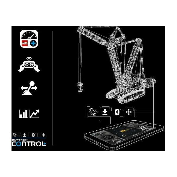 LEGO Technic 42146 - Liebherr LR 13000 ‑telanosturi