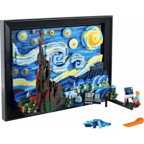 LEGO Ideas 21333 - Vincent van Gogh – Stjerneklare nat