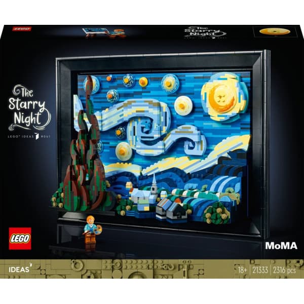 LEGO Ideas 21333 - Vincent van Gogh – Stjärnklara natten