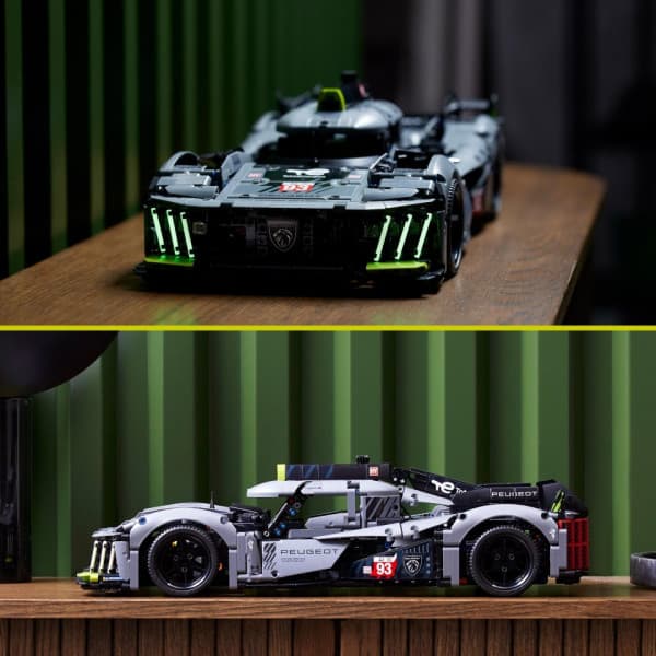 LEGO Technic 42156 - PEUGEOT 9X8 24H Le Mans Hybrid Hypercar