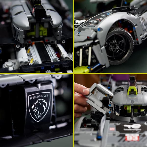 LEGO Technic 42156 - PEUGEOT 9X8 24H Le Mans Hybrid Hypercar